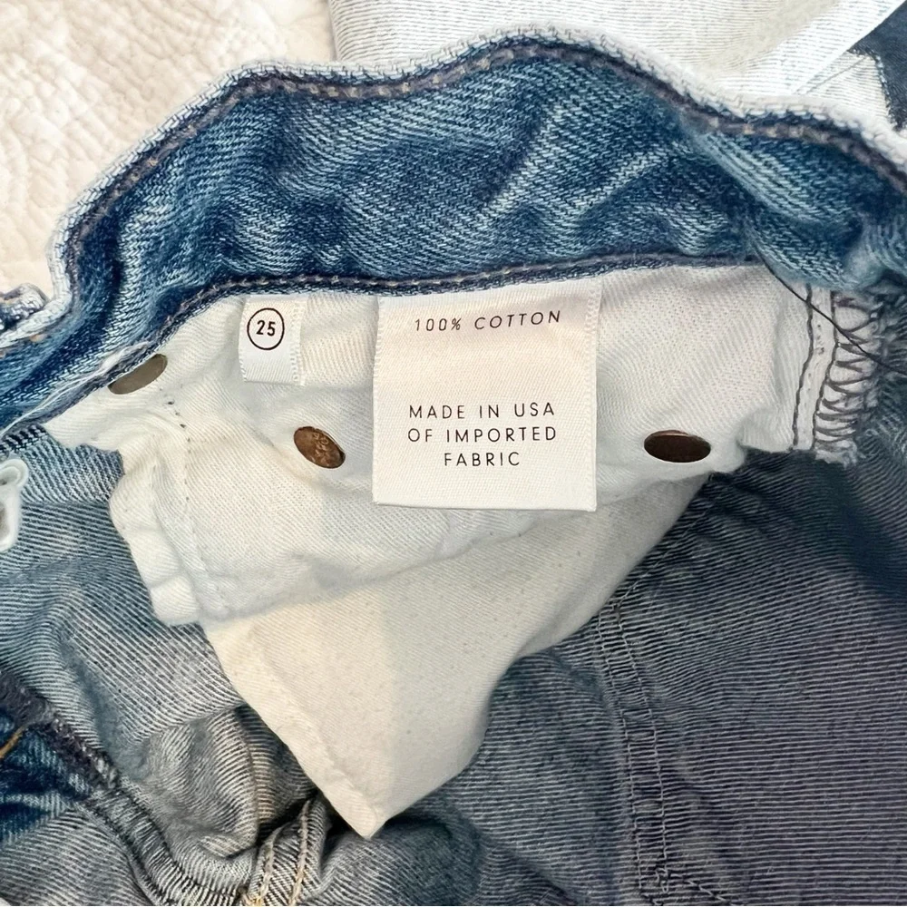 GRLFRND Karolina High-Rise Crop Jeans A Little More Love Revolve Distressed 25